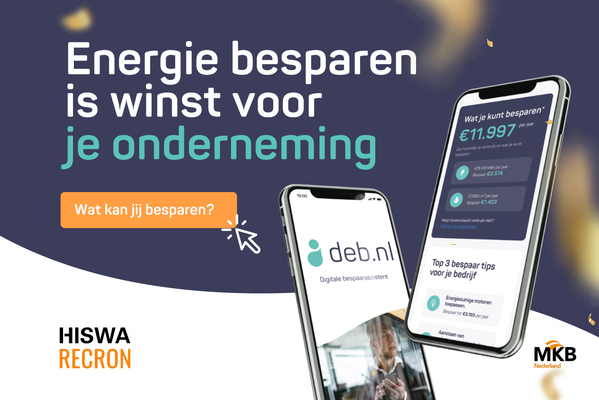 Praktische hulp voor ondernemers om energie en geld te besparen