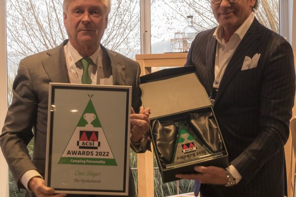 Cees Slager ontvangt de ASCI Personality Award