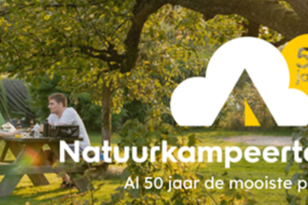 Recordaantal natuurkampeerders in 2024