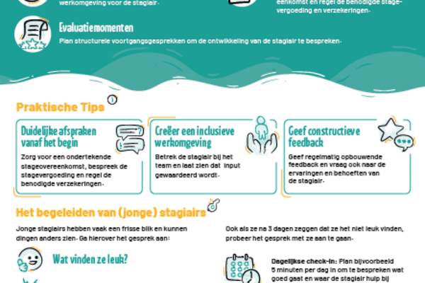 Investeer in talent: haal het beste uit stagiairs met de stagekaart