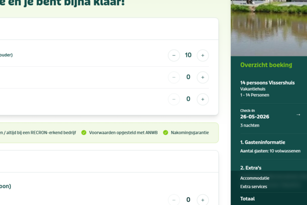 RECRON.nl wordt boekbaar: eerste bedrijven nu live